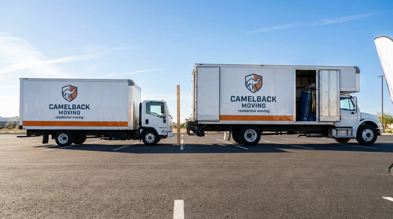 Moving truck size capacity guide in Port Henry